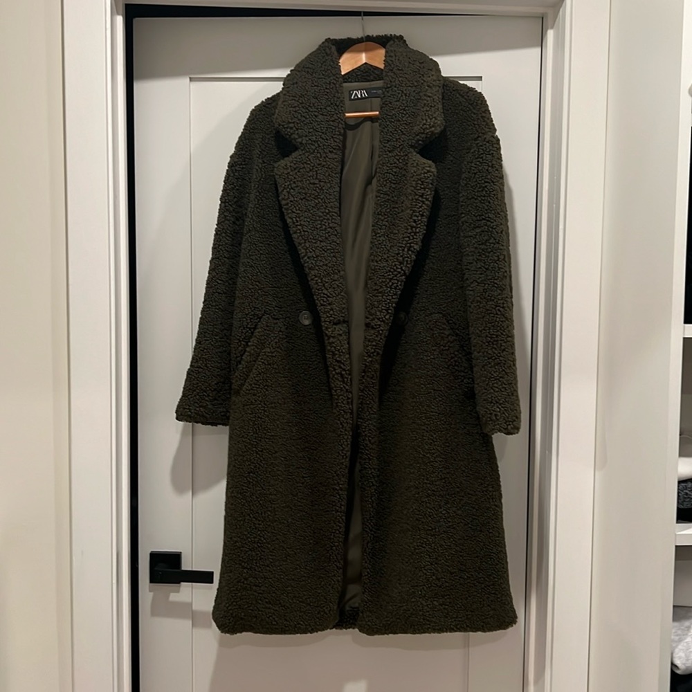 Zara Sherpa Coat